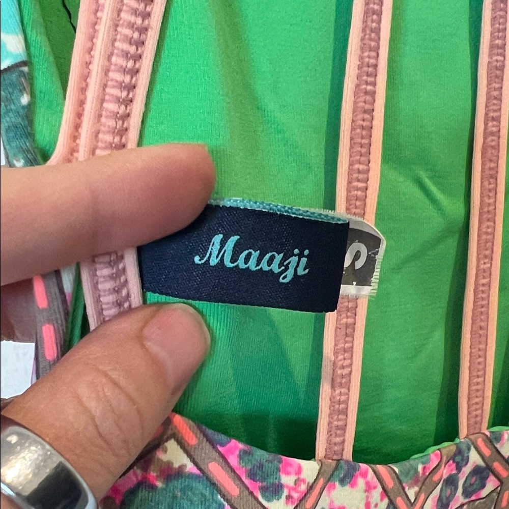 Maaji Anthropologie Maxi Dress Multicolor - Picture 4 of 5